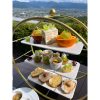 【大人気】絶景カフェでシャインマスカットのアフタヌーンティー♪♪/萩原フルーツ農園 
